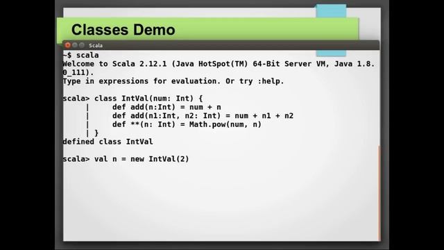 Classes in Scala - Part III смотреть онлайн