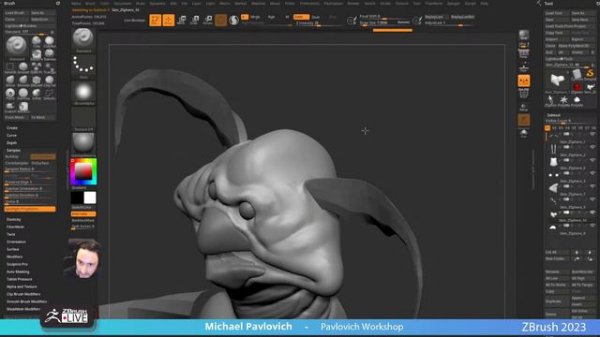 Pavlovich Workshop - Michael Pavlovich - Maxon ZBrush 2023.1