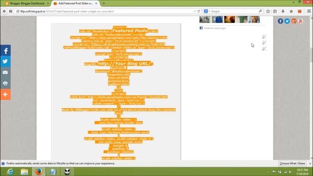 How to add featured post slider widget in your blog смотреть онлайн
