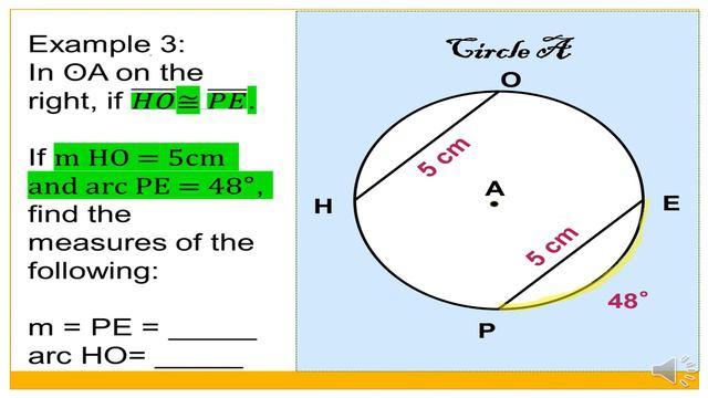 (PART 1) Theorems Related to Arcs, Chords, Central Angles & Inscribed Angles смотреть онлайн