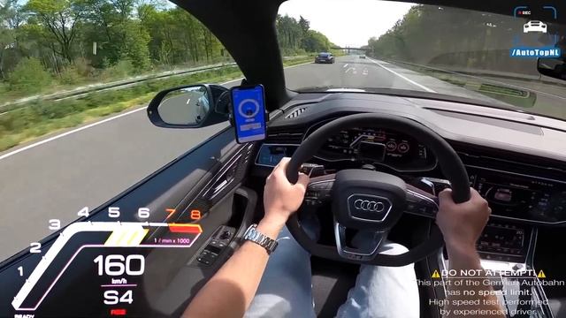 Lamborghini URUS Vs Audi RSQ8 *0-300KM/H* ACCELERATION POV & SOUND By AutoTopNL