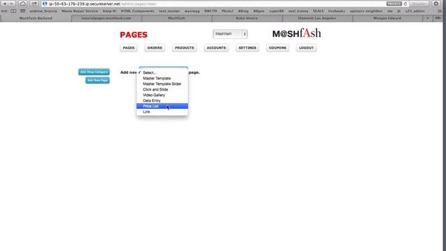 PAGES AND SHOP CATEGORIES смотреть онлайн