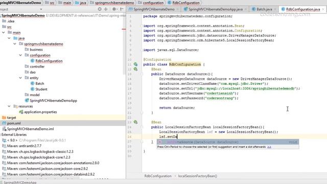 Spring Boot + Spring MVC + Thymeleaf + Hibernate + Embedded Tomcat for web application смотреть онлайн