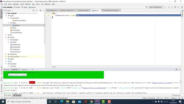 La nouvelle version webpack_encore avec symfony 5.2 (Stimulus !!) смотреть онлайн