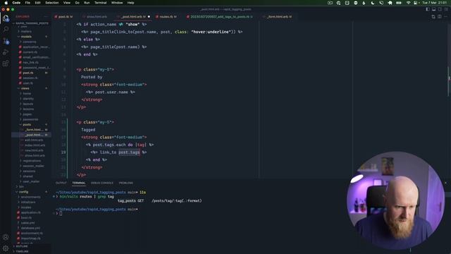 Adding tags to content using Postgres’ JSONB in Rails смотреть онлайн