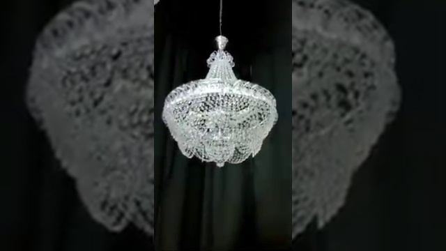 Люстра хрустальная Натали с нарядом Роза смотреть онлайн