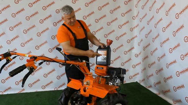 Замена масла в КПП в бензиновом мотоблоке (kronos5.by/kronos5.ru)