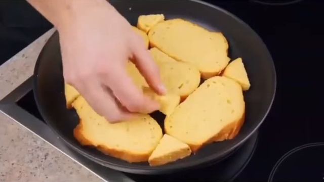 Пицца из хлеба / мини пицца / завтрак, обед и ужын смотреть онлайн