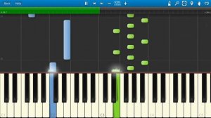 Ленинград - Мобильник (на пианино Synthesia)