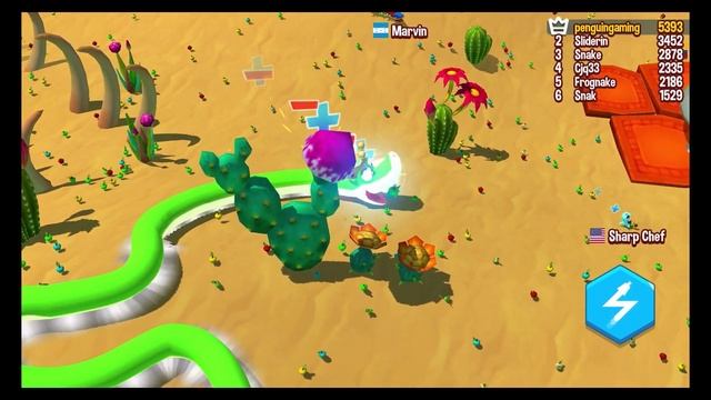 The World Biggest Snake!!!! Snake Rivals Gameplay Walkthrough смотреть онлайн