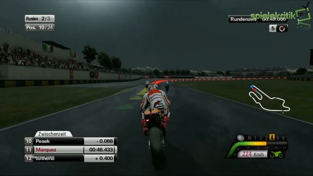 MotoGP™13 Gameplay Le Mans Marc Marquez [HD] смотреть онлайн