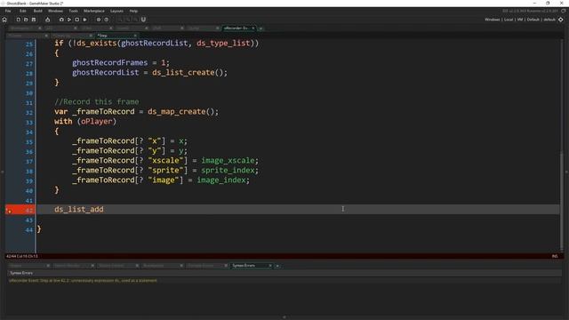 GameMaker Studio 2: Ghost Recording Tutorial смотреть онлайн