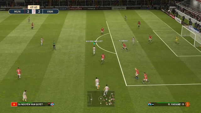 PES 2019: Man UTD VS Vietnam - Ngày Siu không trọn vẹn, siêu phẩm Thường Châu của Quang Hải смотреть онлайн