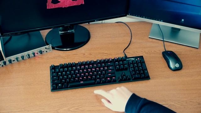 КЛАВИАТУРА HYPERX ALLOY FPS - ОБЗОР, ФИШКИ, ТЕСТ (SOUND TEST ALLOY FPS CHERRY RED, BROWN, BLUE) смотреть онлайн