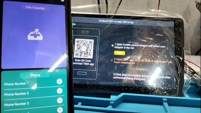 Mirror Link for Android Car player. Mobile phone ko Android head Unit ka sath mirror Link kaise kar смотреть онлайн