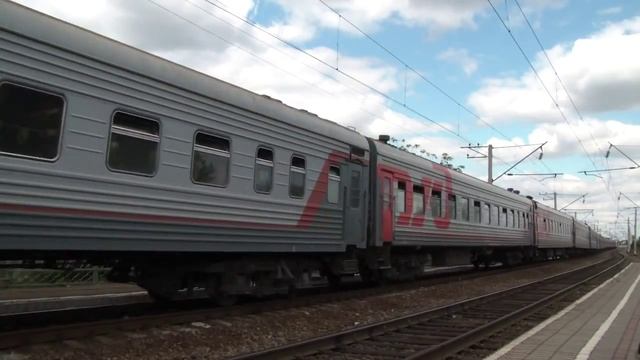 ЭП1М-644 с поездом Благовещенск — Адлер смотреть онлайн
