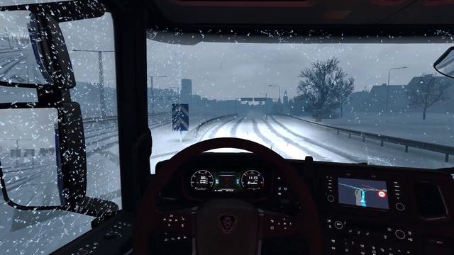 ETS2 1.39 - Circle K on E4 Sweden to Estonia - POV Driving Scania 520S смотреть онлайн