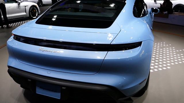 New 2020 Porsche Taycan Sports Sedan - 2019 LA Auto Show, Los Angeles CA смотреть онлайн