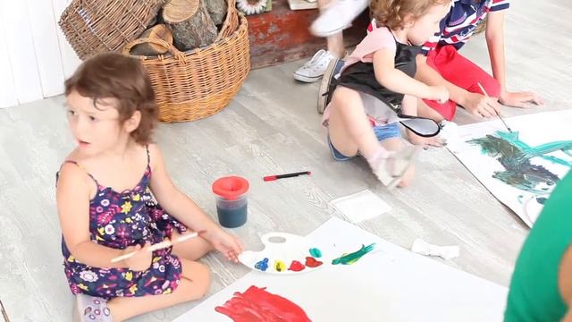 Летний лагерь в REDSQUAREKIDS "Рисуем слона" смотреть онлайн