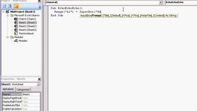 Excel 2007 - Input & Output Example смотреть онлайн
