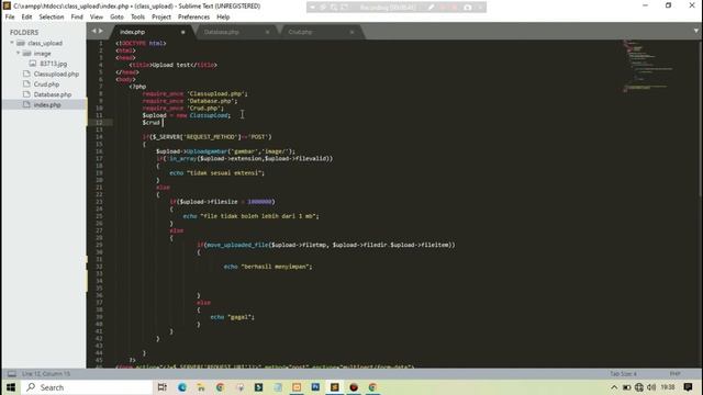 Tutorial PHP Membuat Class Upload Part 2 смотреть онлайн