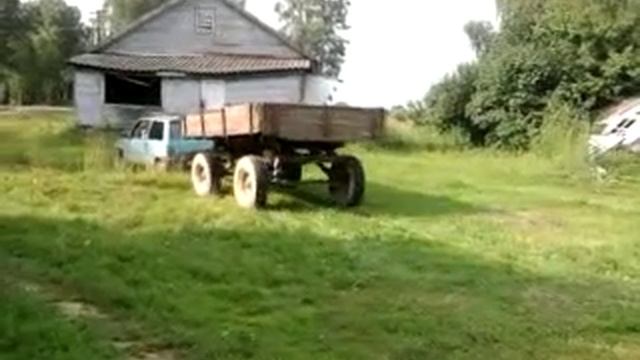 Ока с прицепом. смотреть онлайн