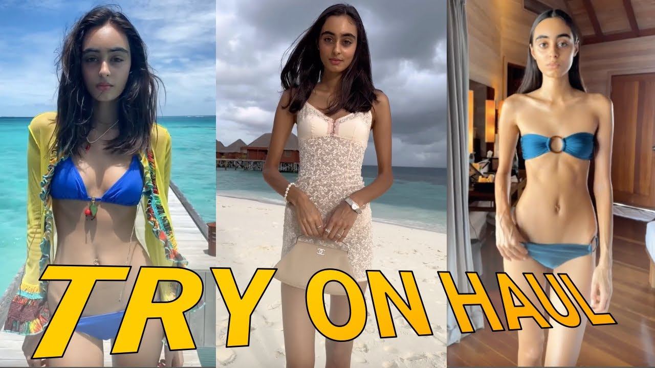 HOTTEST DRESS UP EVER Try-on haul summer bikini смотреть онлайн