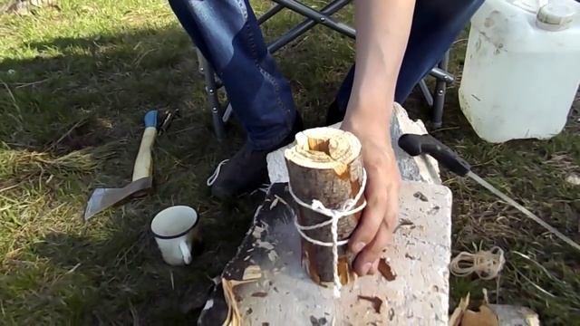 Индейская свеча: готовим в походе без костра смотреть онлайн