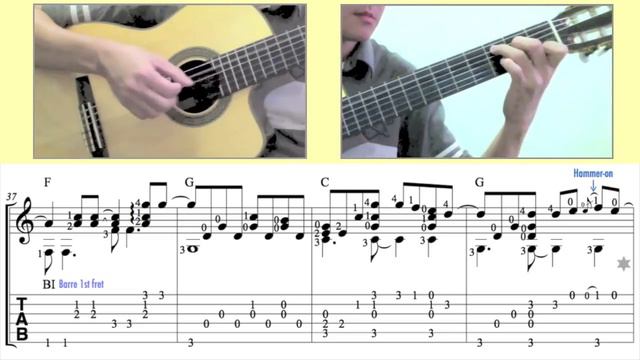 Right Here Waiting / Richard Marx (Guitar) [Notation + TAB]