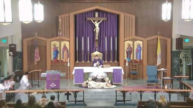 Thursday 6:00 PM Spanish Mass-Jueves 6:00 PM Misa en Espanol смотреть онлайн