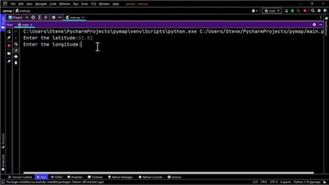 Create a Map using 8 lines of Python Code. @pythonscientist #pythoncodes #pythonprojects смотреть онлайн