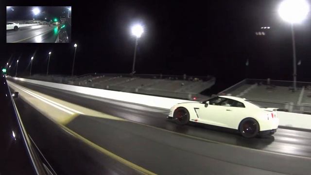 Evo X EFR 9174 VS Alpha 12 1400AWHP GTR смотреть онлайн