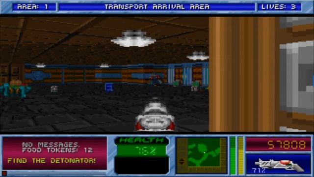 Blake Stone: Planet Strike Amiga Source Port Demo смотреть онлайн