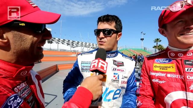 RACER Rolex 24 Tony Kanaan Ganassi Team Interview смотреть онлайн