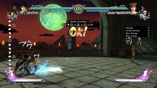 КАК ДЕЛАТЬ КОМБО В JoJo All Star Battle R? смотреть онлайн