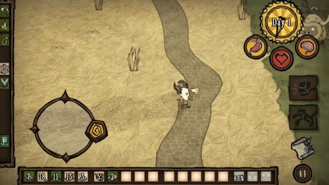 Продолжаем выживать в мобильной версии don't starve #2 смотреть онлайн