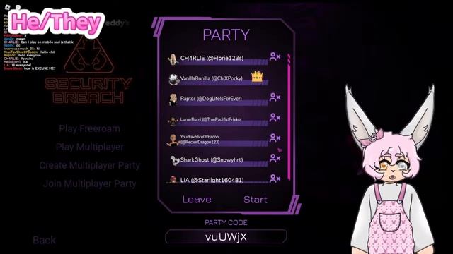 Fnaf Security Breach but Roblox!! | Horror Night смотреть онлайн