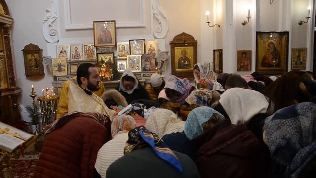 Благодарственный молебен 21.01.18 смотреть онлайн