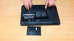 Как извлечь аккумулятор из ноутбука
