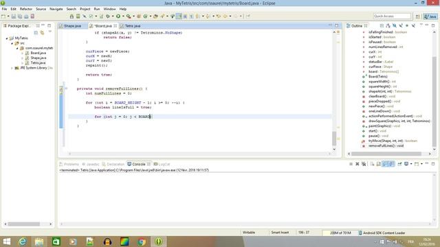 [Java] Create a Tetris Game in Swing with Java 2D - Part 2 смотреть онлайн