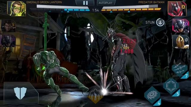 How to use maxed out Emerald Green Lantern (EGL) on higher threat teams смотреть онлайн