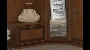 Мебель в прихожую в классическом стиле