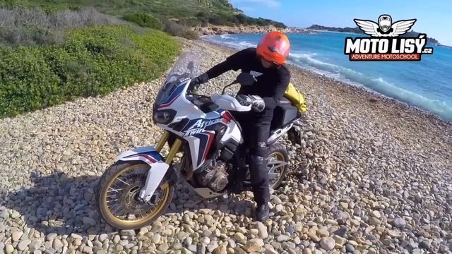 Honda CRF1000L Africa Twin Test Motolisy Sardinie   Film