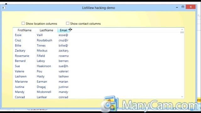 WPF ListView/GridView hacking - a subtle issue смотреть онлайн