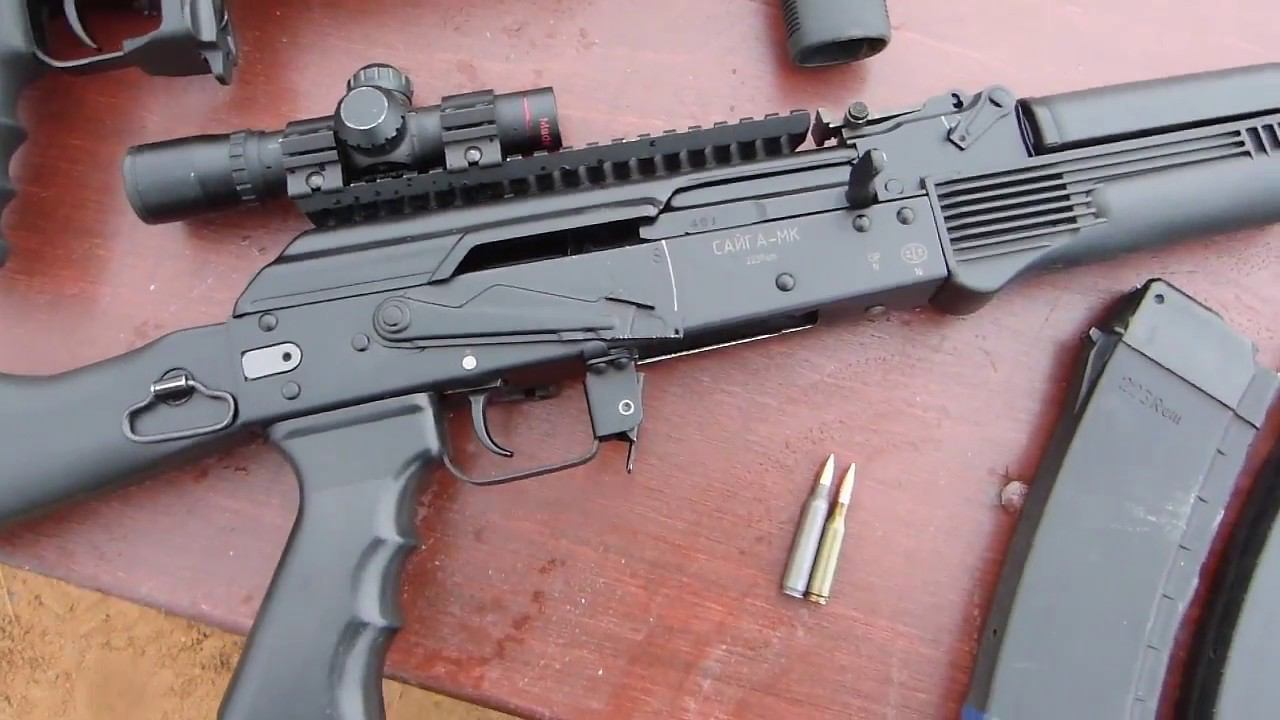 Сайга 223 vs 5.45 смотреть онлайн