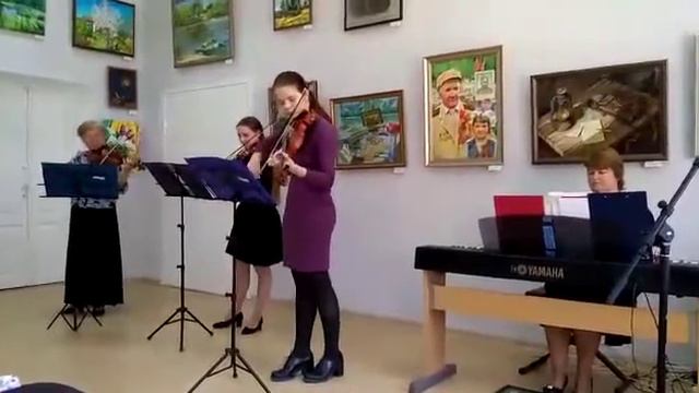 Карл Дженкинс «Палладио», исполняет скрипичное трио