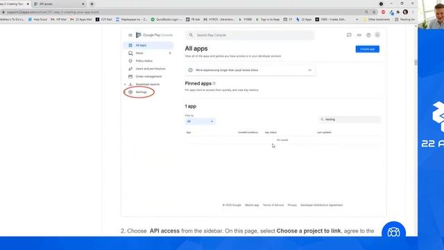 Step 2.1 - Creating Your 22apps Build Files (And Google Services Key!) смотреть онлайн