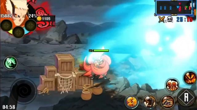Review Skills:Naruto Senki Ninja Dark War offline game смотреть онлайн