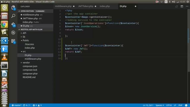 JWT Authorization #25 كورس تطوير خدمات الويب و API في لغة Restful API With Slim -PHP | شرح смотреть онлайн