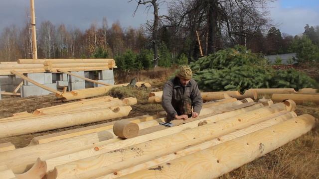 Как уложить джут в паз бревна смотреть онлайн